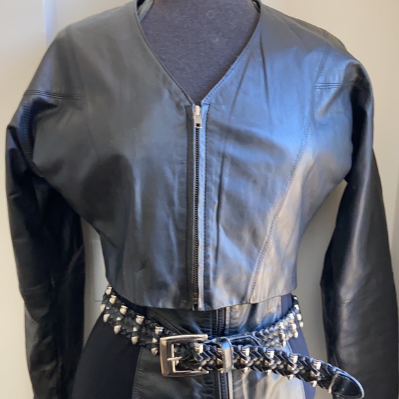 Vintage Bolero Leather Jacket - Picture 5 of 14